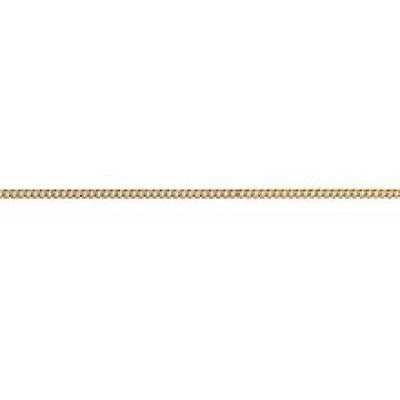 Gold Sterling Silver Curb Chain