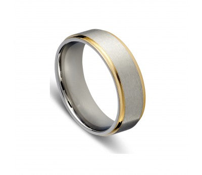 BLAZE Stainless Steel Brushed Ring