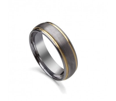BLAZE Tungsten Steel Infinity Ring